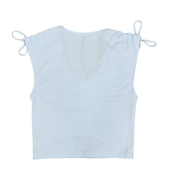 American Eagle Fitted Shoulder Cinch Scoop Neck Tee Bundle Size XS NWOT - Picture 5 of 7